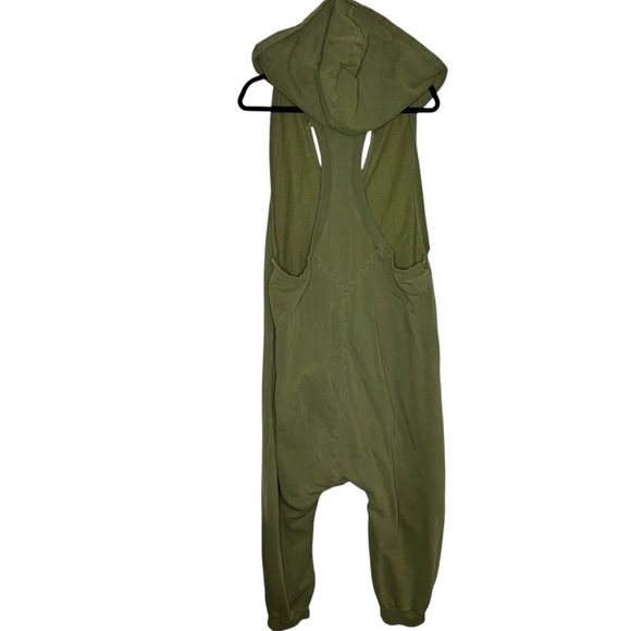 FREE PEOPLE | FP Intimately Hooded Oversized Jumpsuit - Green - Sz Lg - EUC - Picture 4 of 10